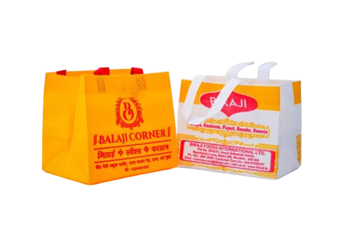 Non Woven Bag - Handle Material: Cotton