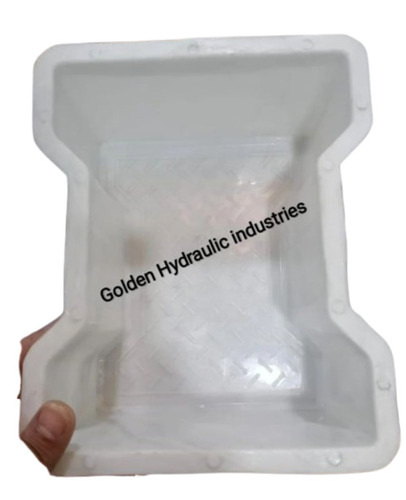 White Plastic Paver Mould