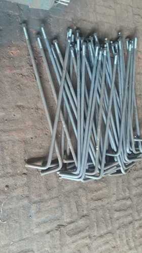 Ms Foundation Bolt Available In Chhindwara Madhya Pradesh For Industrial Construction - Color: Black