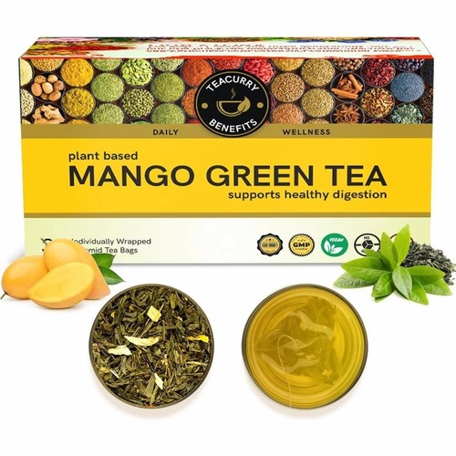 Green Teabags Box