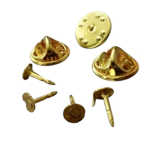 Button Badges - Color: Brass Finish