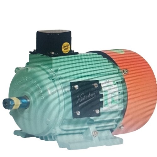 Electric Motor - Color: Green And Orange