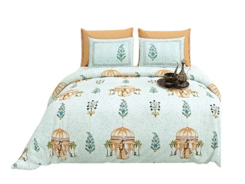Printed Bed Sheet - Color: Multicolor
