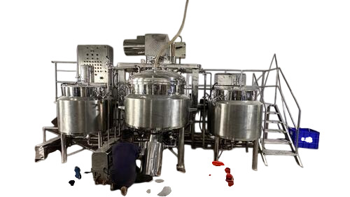 Cosmetic Cream And Gel Production Line - Automatic Grade: Semi-Automatic