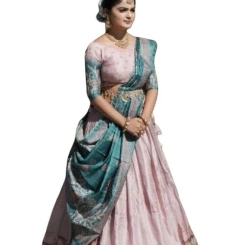 Kalamkari Lehenga Sets - Color: Comes In Various Sizes