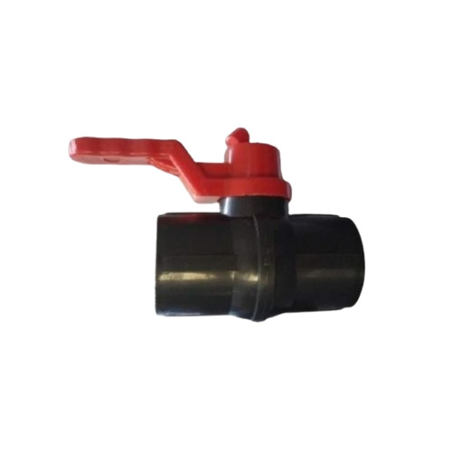 Solid Black Pp Ball Valve
