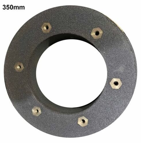 350Mm Resin Bonded F Type Grinding Wheels - Color: Black