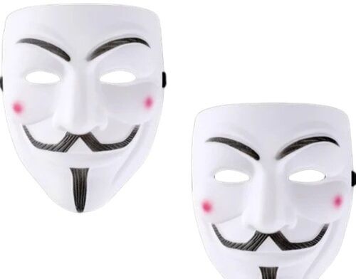 Halloween Mask - Application: Color	White Weight	60Grm Size	L