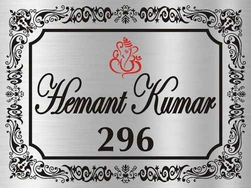 Stainless Steel Name Plates