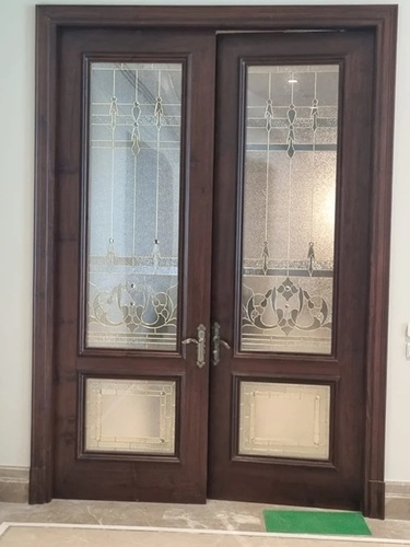 Teak Wooden Hotel Door - Application: Commercial