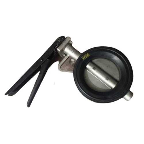 Double Flange Type Butterfly Valve