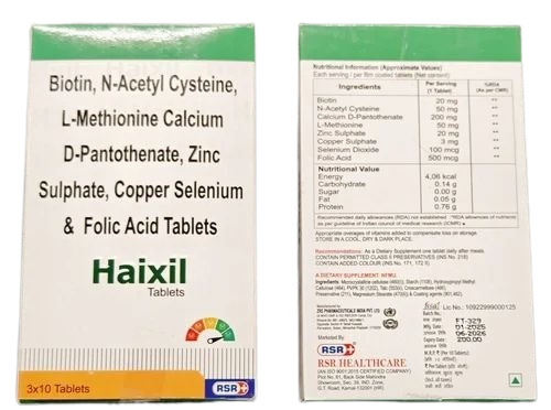 Haixil Biotin Tablet 