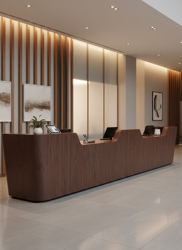 Veneer Look Acrylic Solid Surface Sheet - Size: Customized