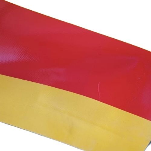 Red And Yellow Awing Fabric