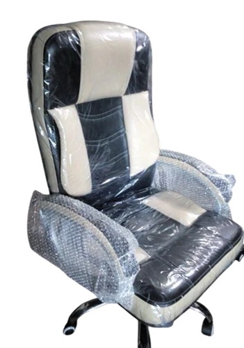 Black White Boss Chair - Artwork: Carving