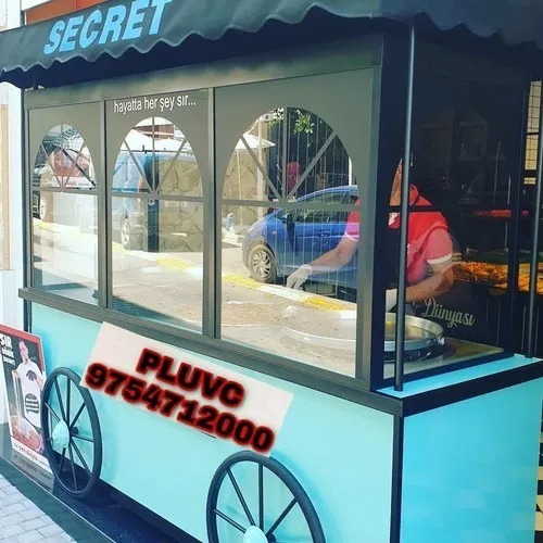 Mild Steel Fast Food Stall - Climate Type: Class 1
