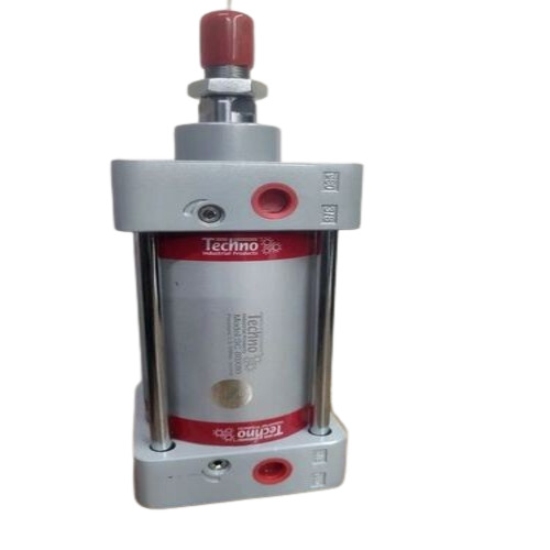 Pneumatic Cylinder - Color: Red