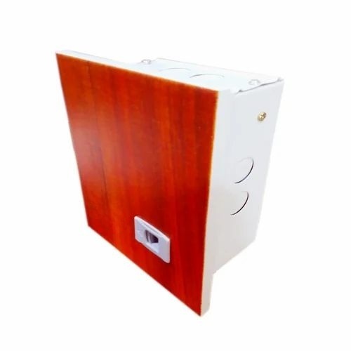 Wooden Finish Metal Mcb Box
