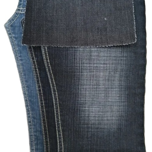 Blue Knitted Denim Fabric 