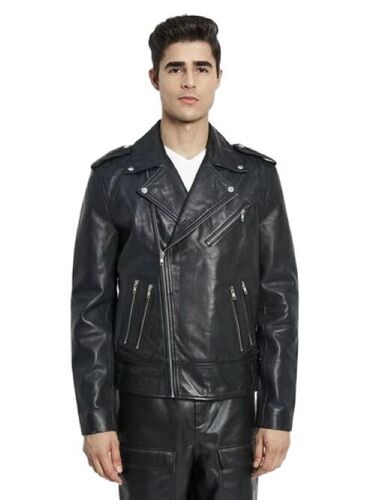 Mens Leather Jacket - Application: Application