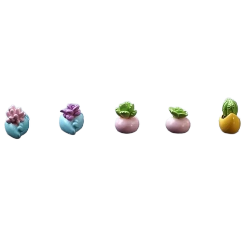 Miniature Flower Toy - Color: Multicolor