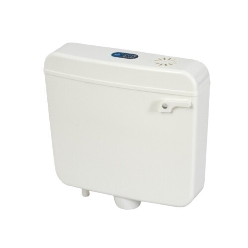 Plastic Toilet Flush Tank - Color: White