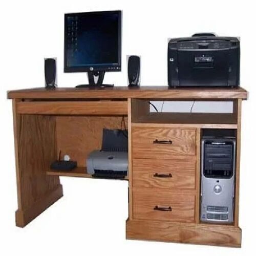 Computer Desk - Artwork: Carving
