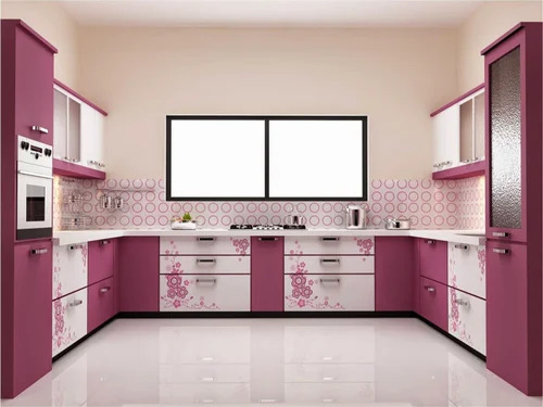 U Shape Modular Kitchen By Small Budget Big Makeover Private Limited