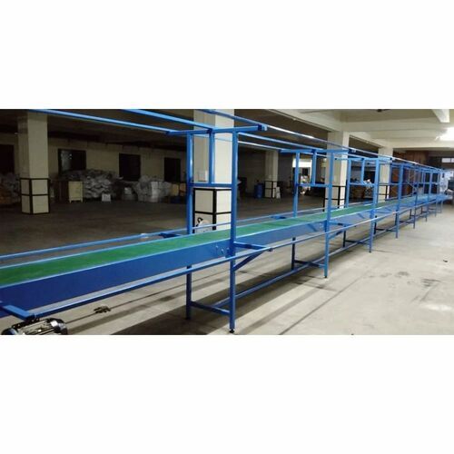 Assembly Line Belt Conveyor - Color: Multi