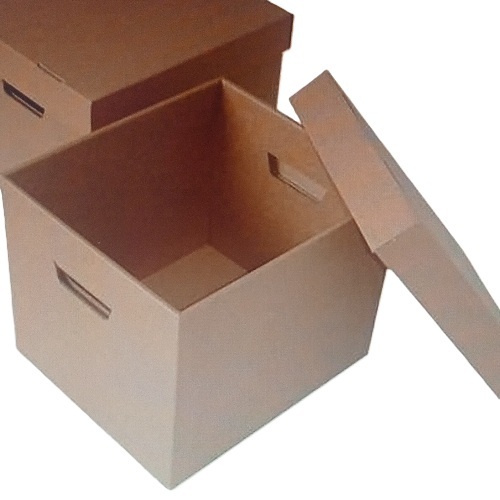 Brown Archive Storage Boxes