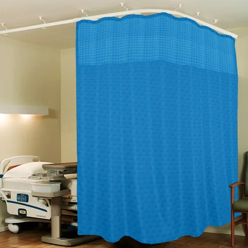 Hospital Blue Curtain