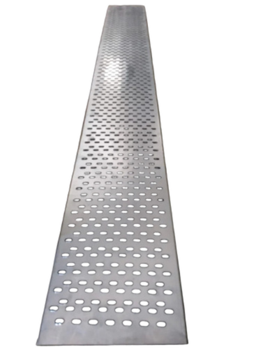 Industrial Perforated Cable Tray - Color: Colorless