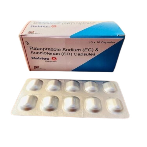 Aceclofenac And Rabeprazole Capsule