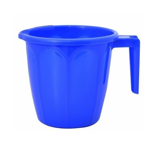 Blue Plastic Mugs