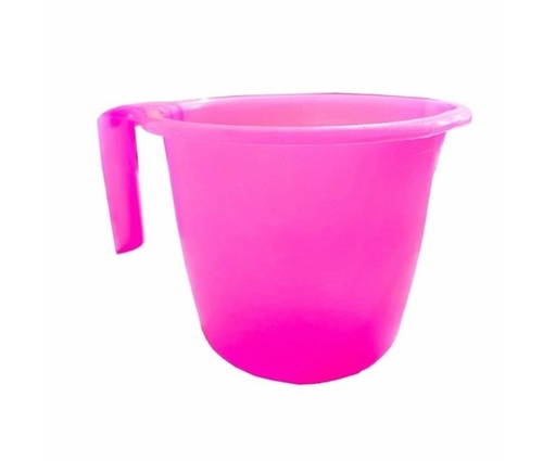 Plastic Bath Mug - Color: Pink