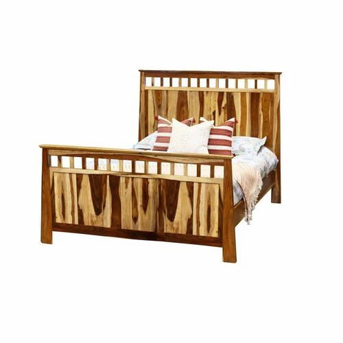 Wood Natural Bed  - Application: .