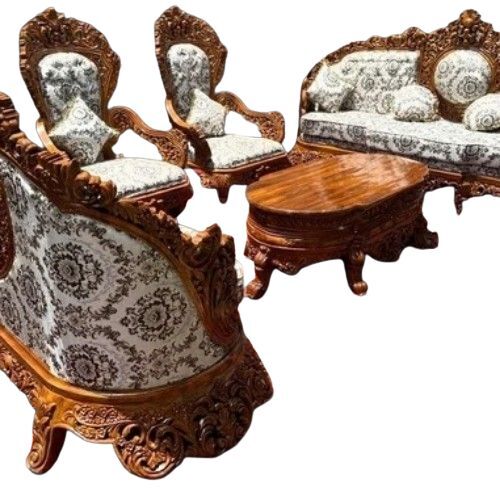 Antique Wooden Carved Sofa Set