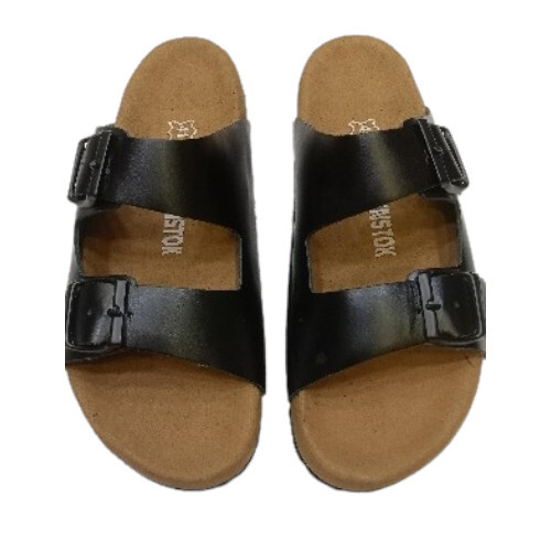 Genuine Mens Leather Slipper