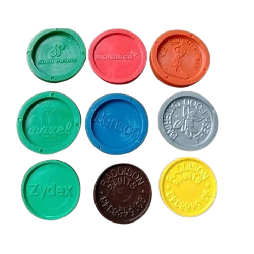 Round Plastic Tokens - Color: Available In Many Different Colors
