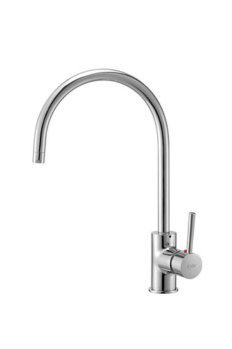Single Lever Mixer Table Mounted Goose Neck 