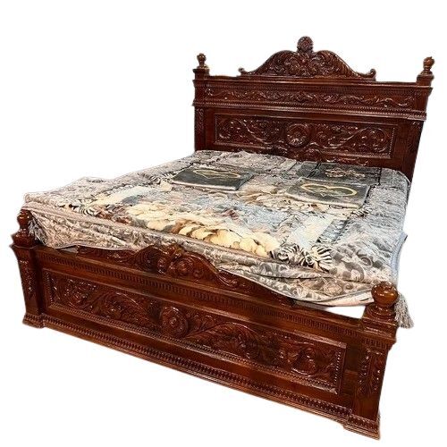 Wooden Double Bed