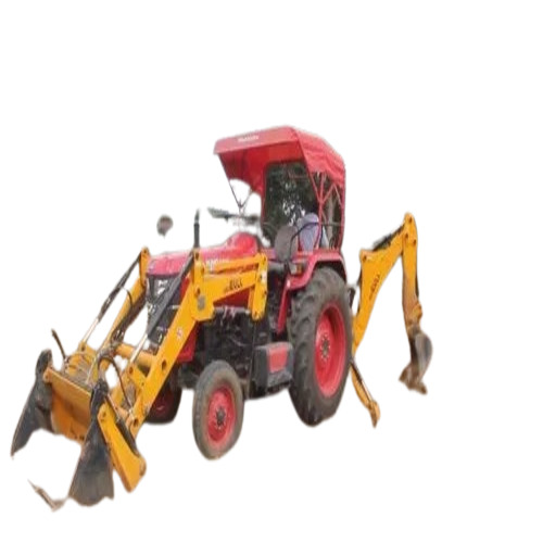 Bull Agri Tractor Jcb Backhoe Loader - Color: Yellow