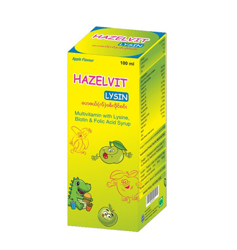 Multivitamin Lysine Biotin Folic Acid Syrup