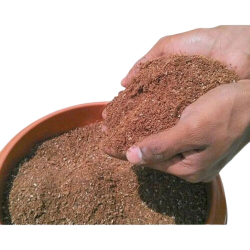Coco Peat Powder - Color: Dark Brown