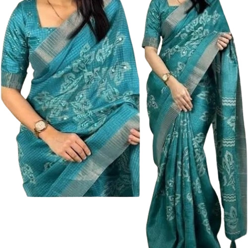 Cotton Silk Saree