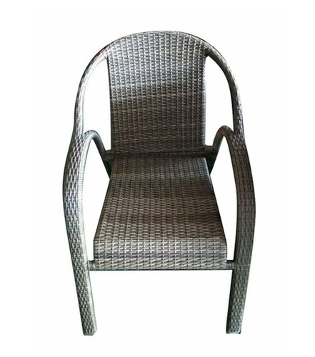 Gray Wicker Chair