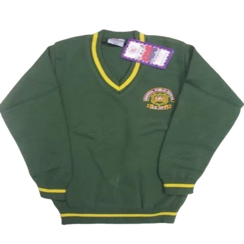 School Uniform Sweaters - Collar Style: Straight