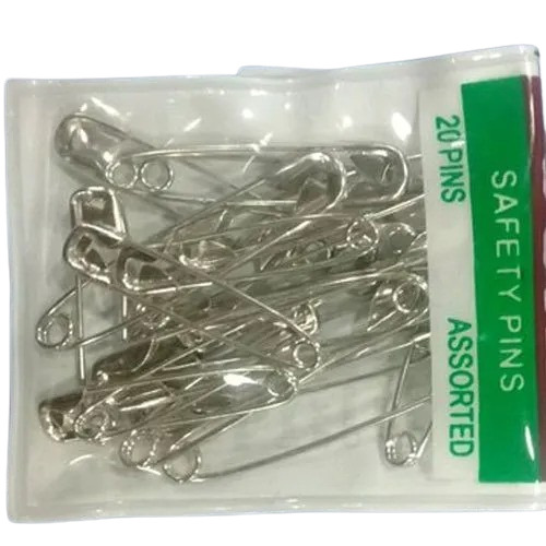Steel Safety Pin - Color: Silver
