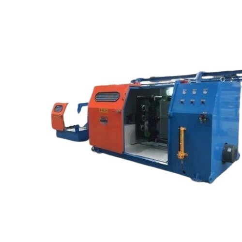 Automatic Cable Twisting Making Machine - Color: Blue