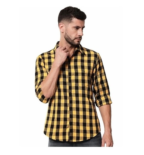 Mens Check Shirt